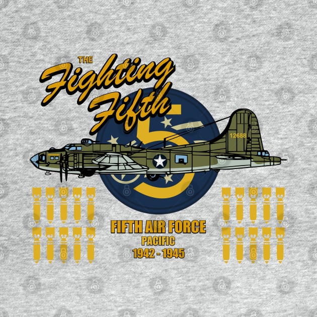 B-17 Flying Fortress 5th Air Force by TCP